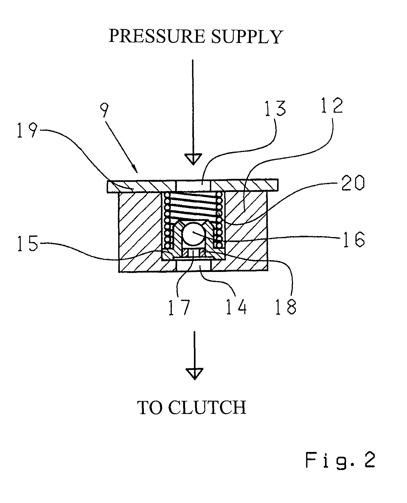 Pressure medium supply device of a hydraulically actuated shifting element