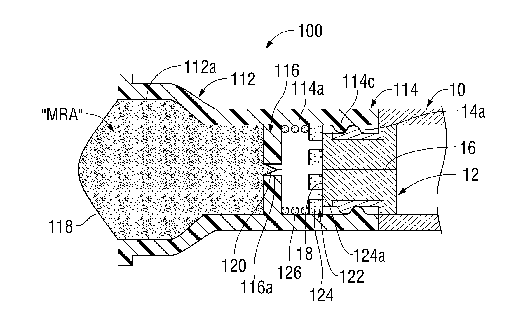 Device for reducing microbial contamination