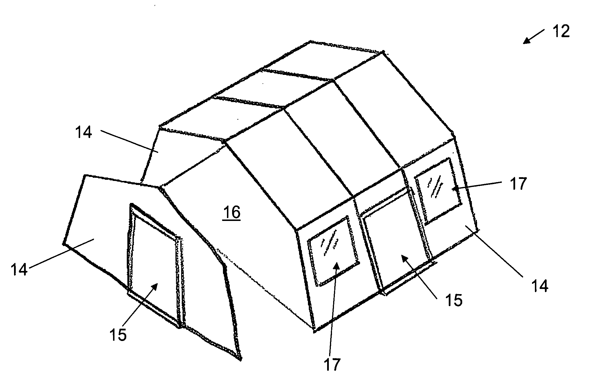 Portable ballistic shelter system and device