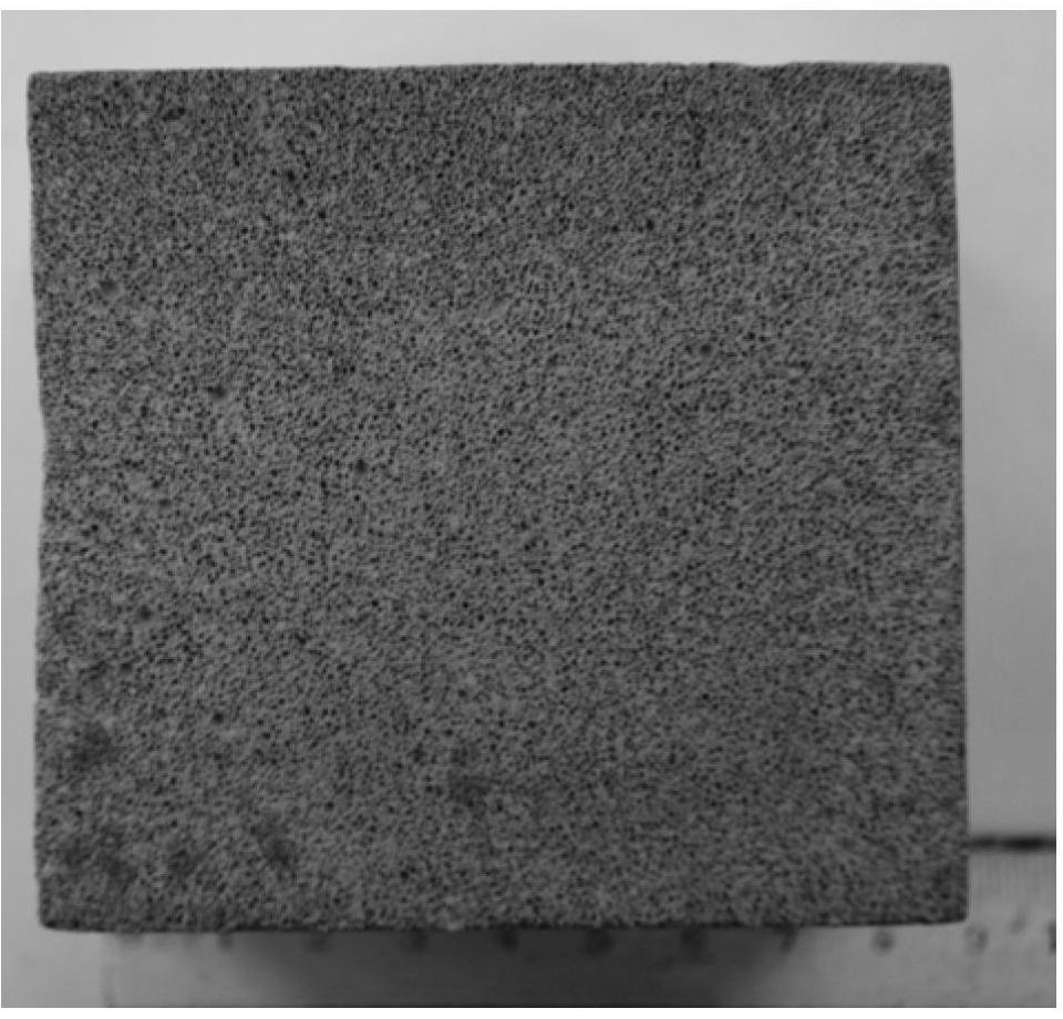 High iron slag power doped wave-absorbing foam concrete and preparation method thereof