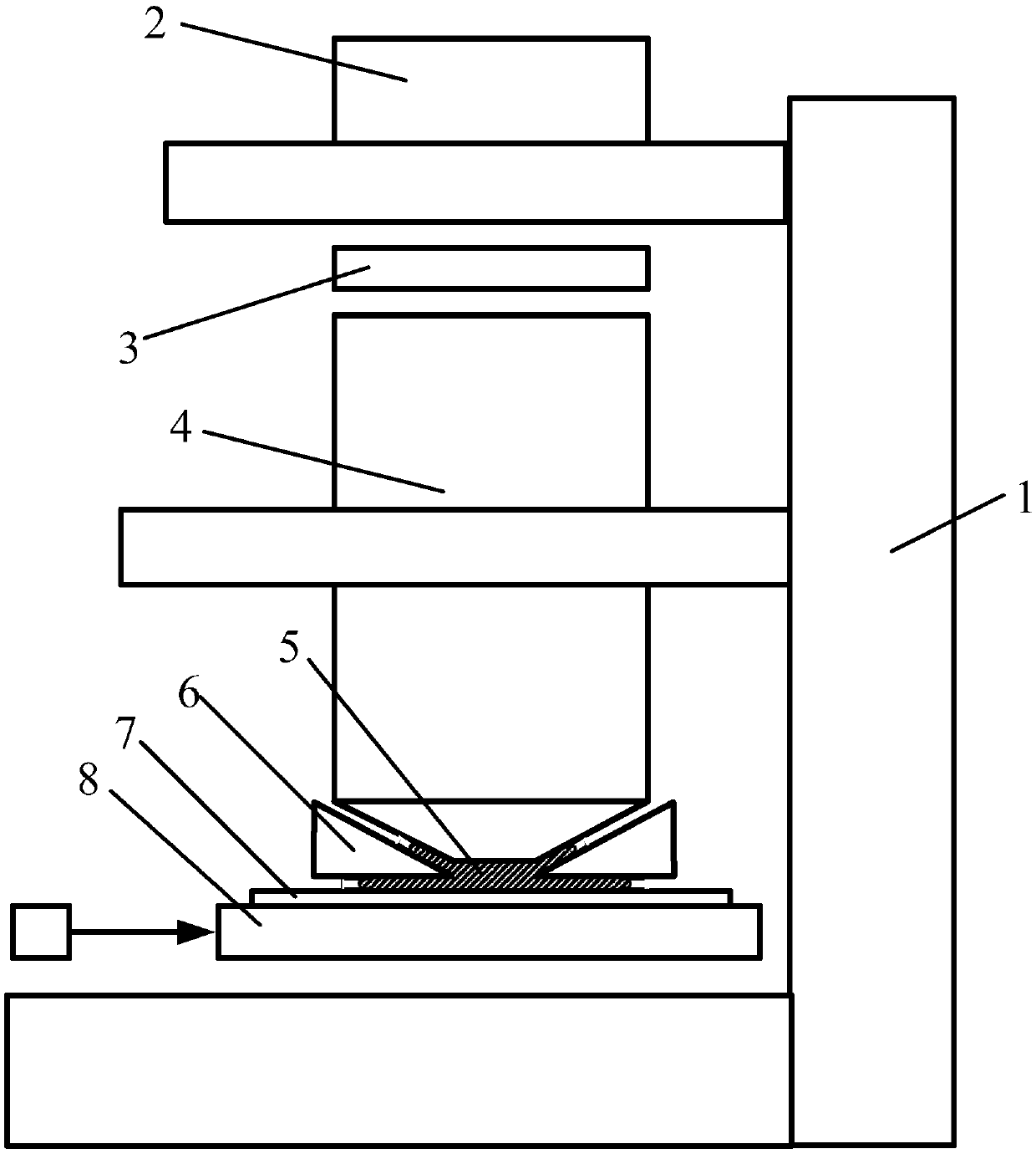 Workpiece table device and immersive lithographic device