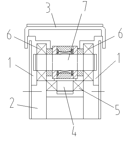 Conveying device for wood floor