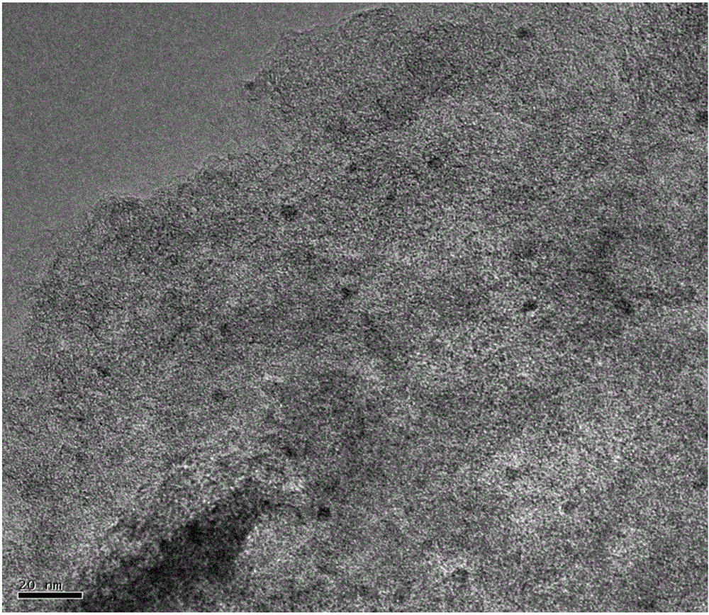 Supported spherical nano particle palladium catalyst and preparation method and application thereof