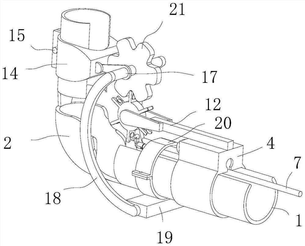 Arm fracture rehabilitation training auxiliary device