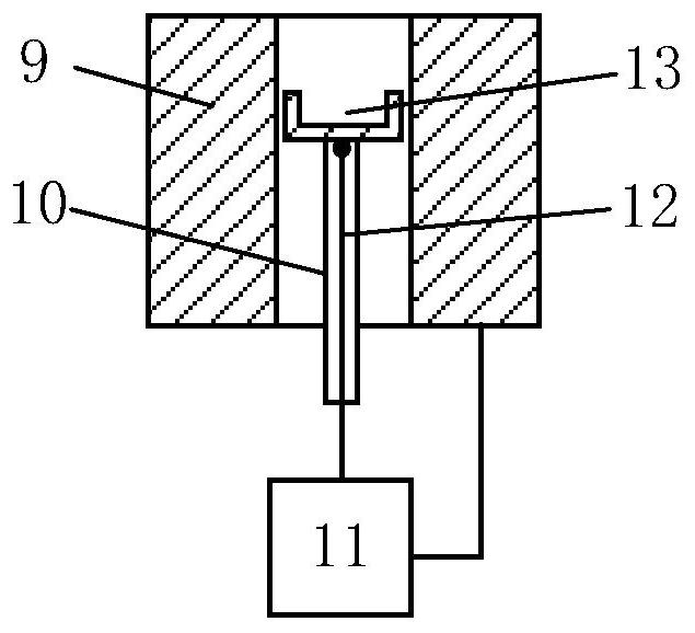 Equipment and method for rapidly evaluating fire coal contamination risk