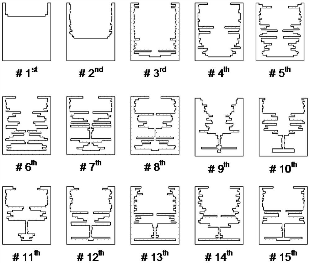 A time-domain broadband acoustic carpet-type invisibility cloak and method of making the same