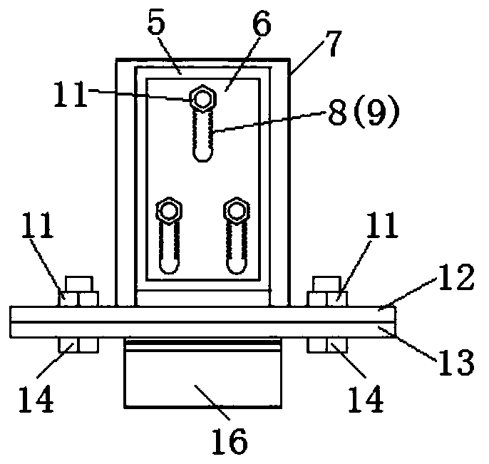 Multi-stage yielding contracting type steel frame based on constant-resistance sliding hole shearing losses and connection method thereof