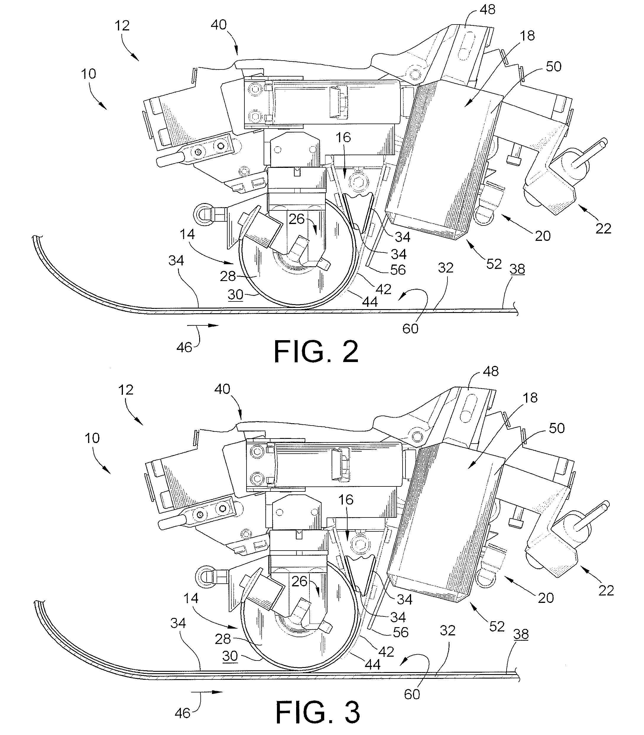 System and method for heating carbon fiber using infrared radiation in a fiber placement machine