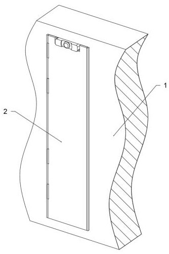 Temperature measuring device for fire alarm