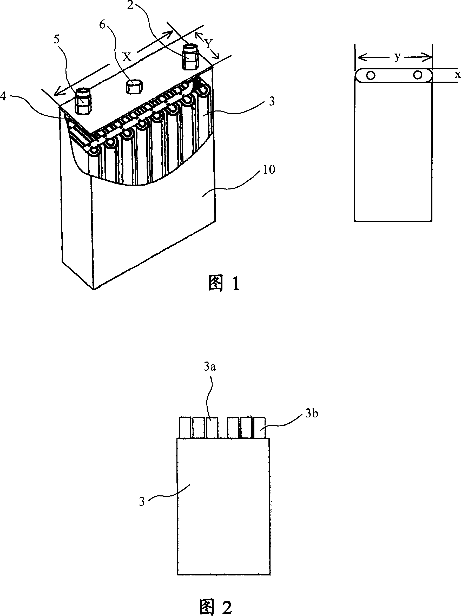 Highly secure lithium ion dynamic battery and its assembly method