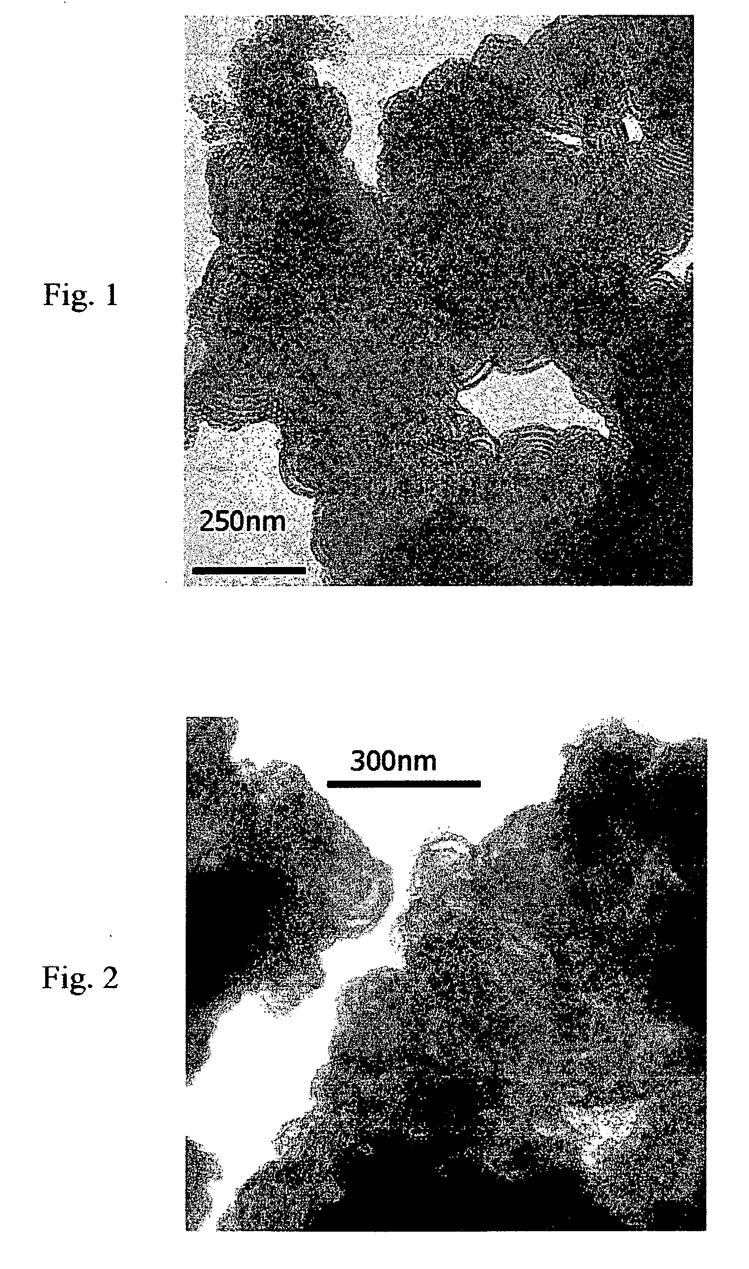 Hollow mesoporous carbon electrode-catalyst for direct methanol fuel cell and preparation thereof