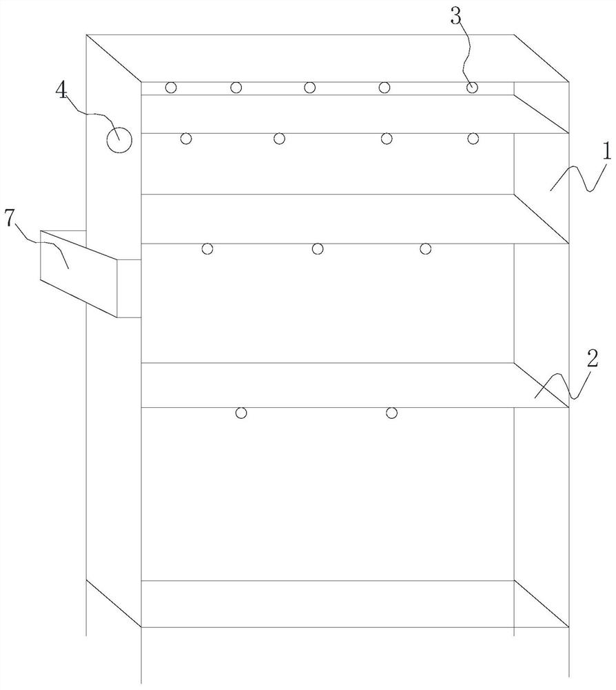 Intelligent open goods shelf and storing and taking method and system thereof