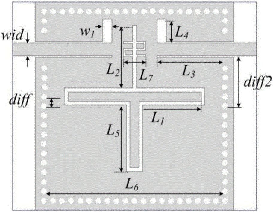 Single-cavity substrate integrated waveguide multi-transmission-zero-point filter