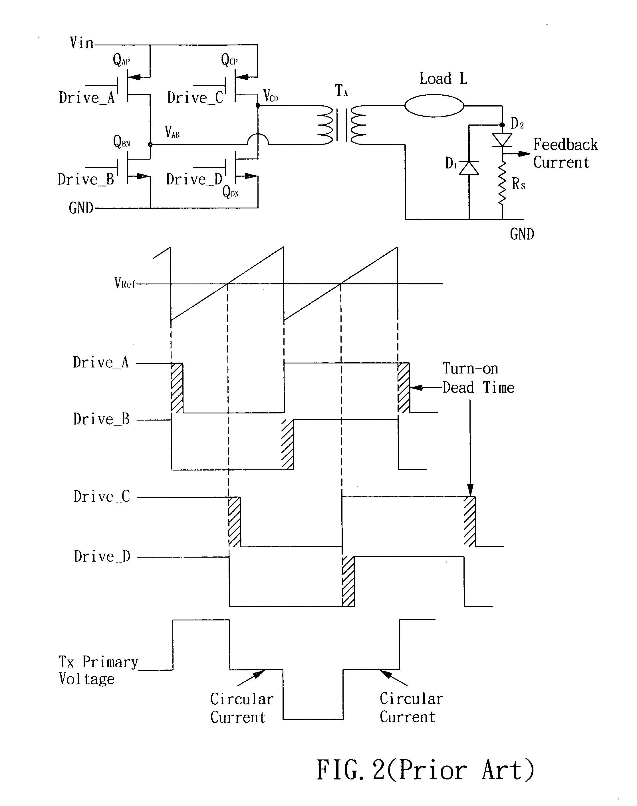 Full-bridge soft switching inverter and driving method thereof