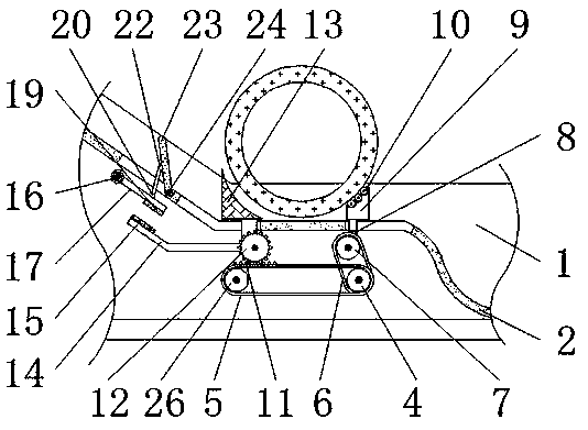 Checking and adjusting device for bearing ring machining