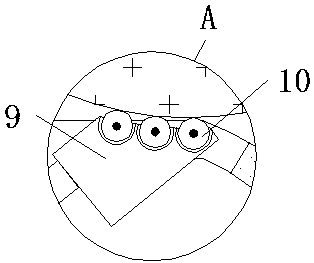 Checking and adjusting device for bearing ring machining