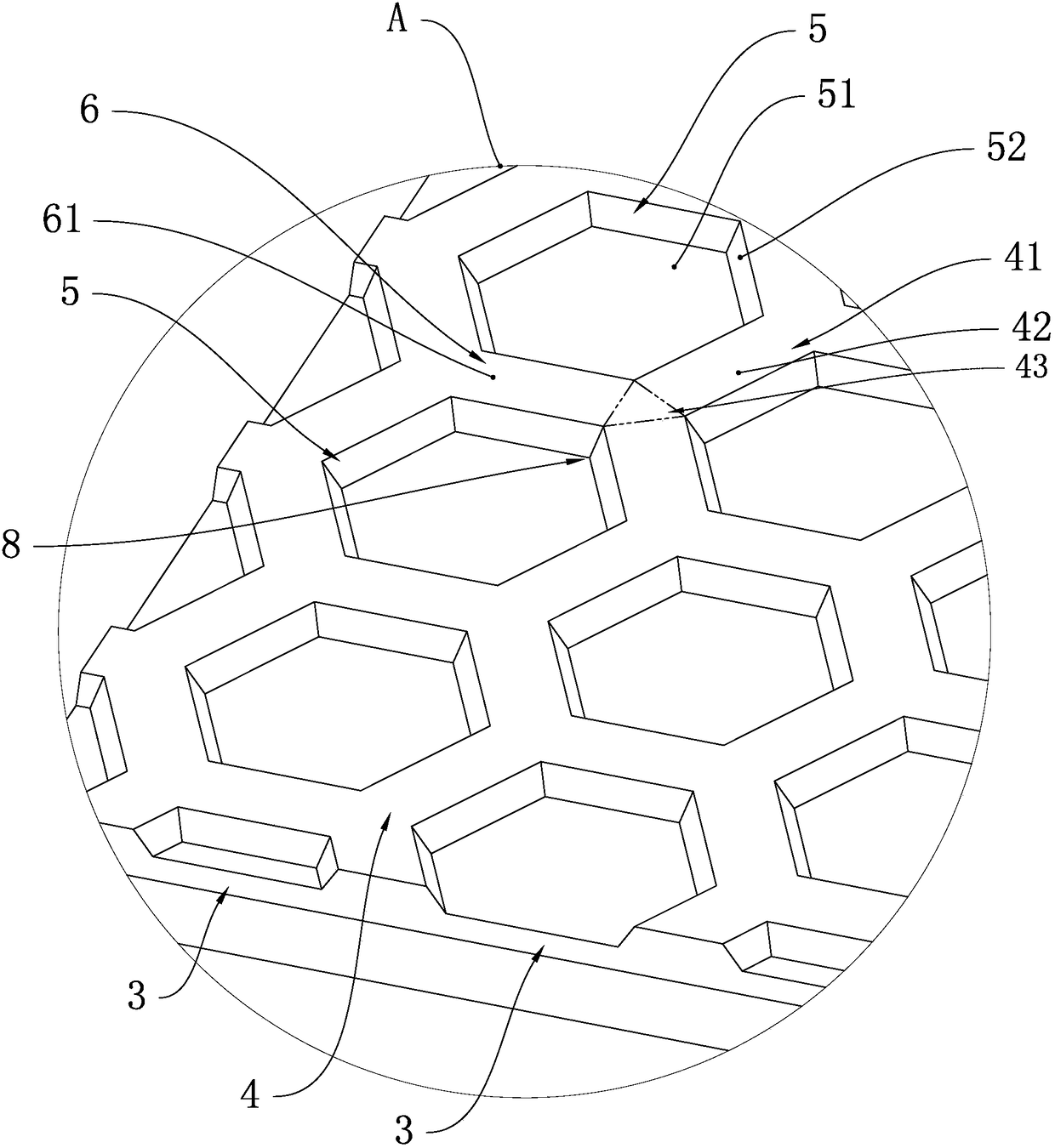 Blackboard writing block