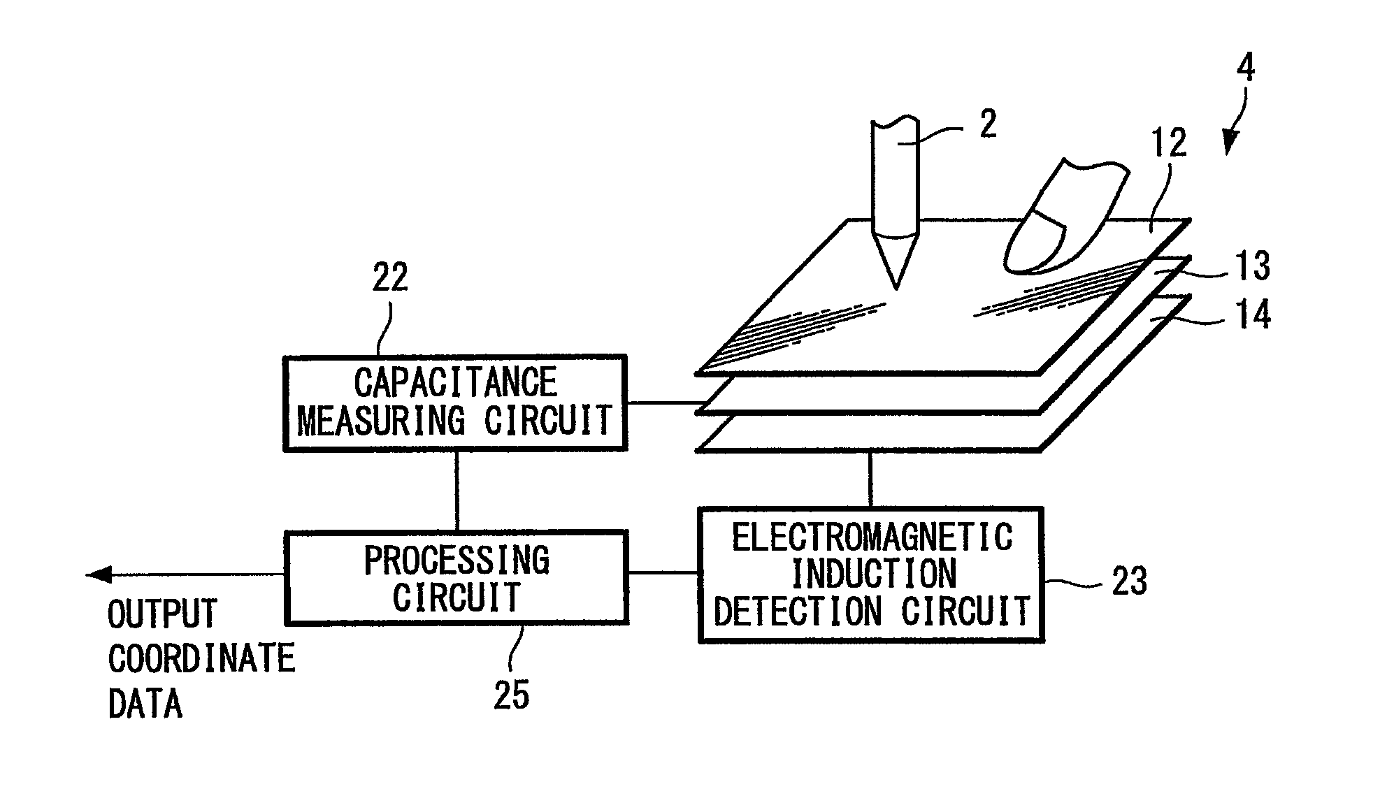 Position detecting device