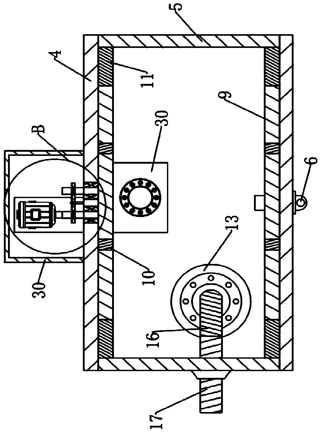 Concrete water storage device with water level indicating function