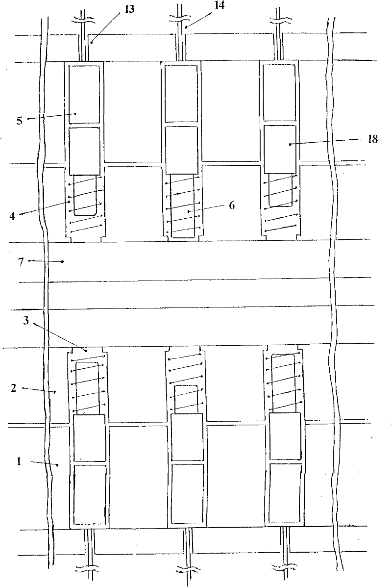 Master device for billiard inverse motion cashbox lock core