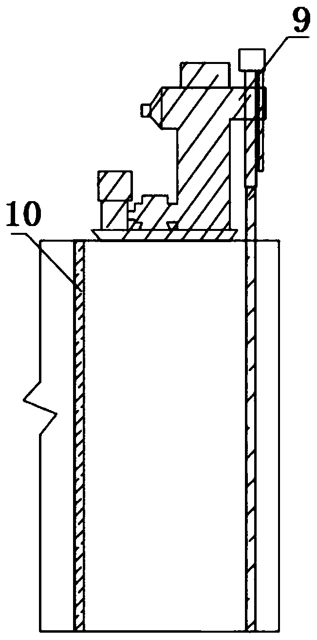 Method and device for detecting high-grade mountain sand concrete for inner steel pipe column