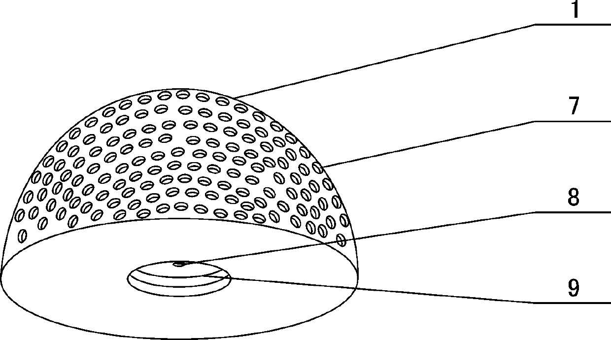 Internal cleaning tool of natural treasure basin