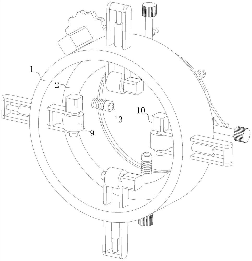 Online nondestructive flaw detector for pressure pipeline detection