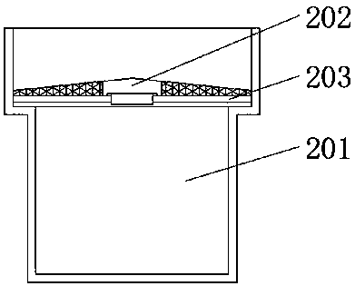 Environment-friendly waste gas treatment device for factory production and processing