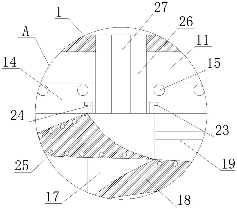 Hot-melting and feeding equipment for PVC pipe production raw materials