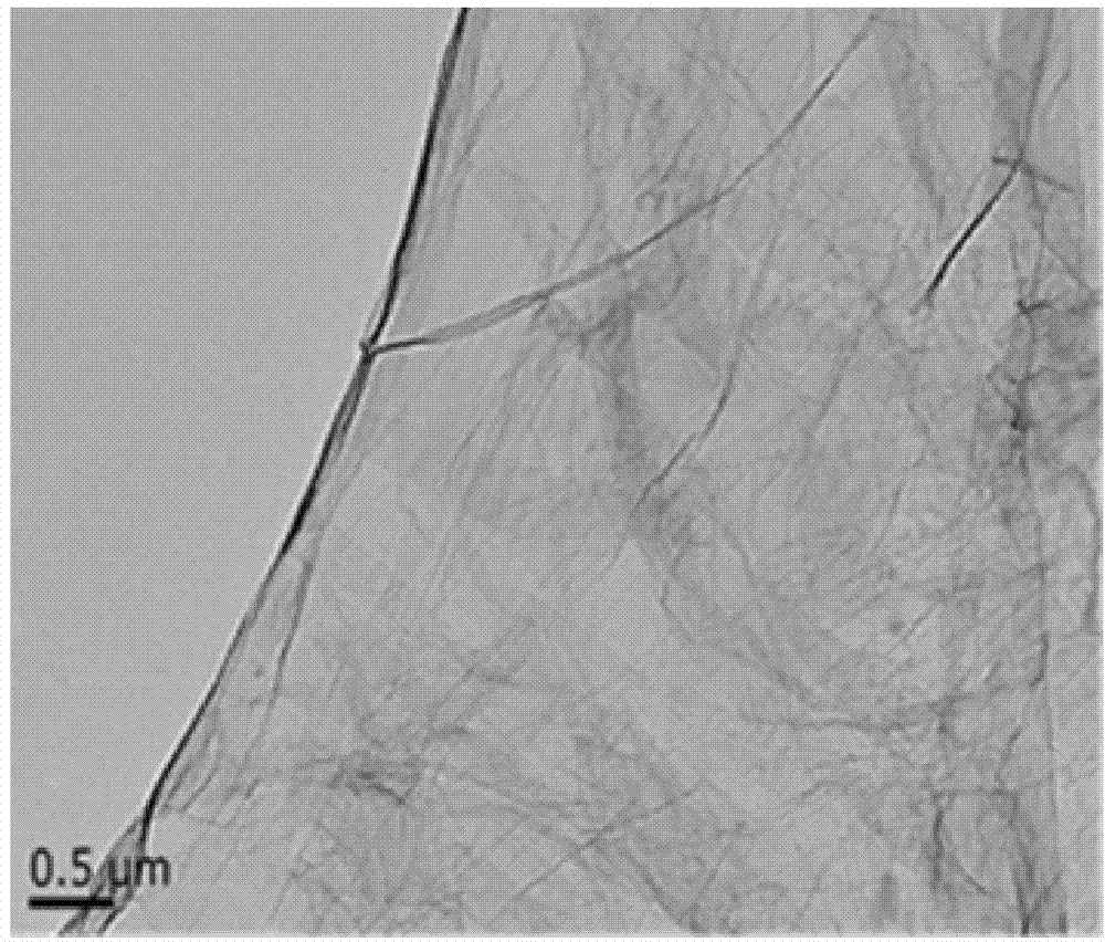 Preparation method of borate ion crosslinked conductive graphene paper