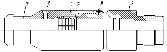 A stepless drag fracturing process in casing and fracturing tool string