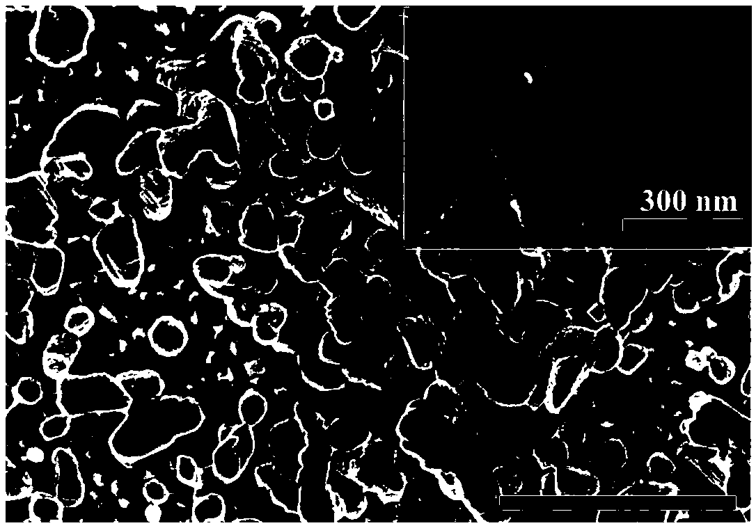 Cobalt boride modified bismuth vanadate film photoelectric anode as well as preparation method and application thereof