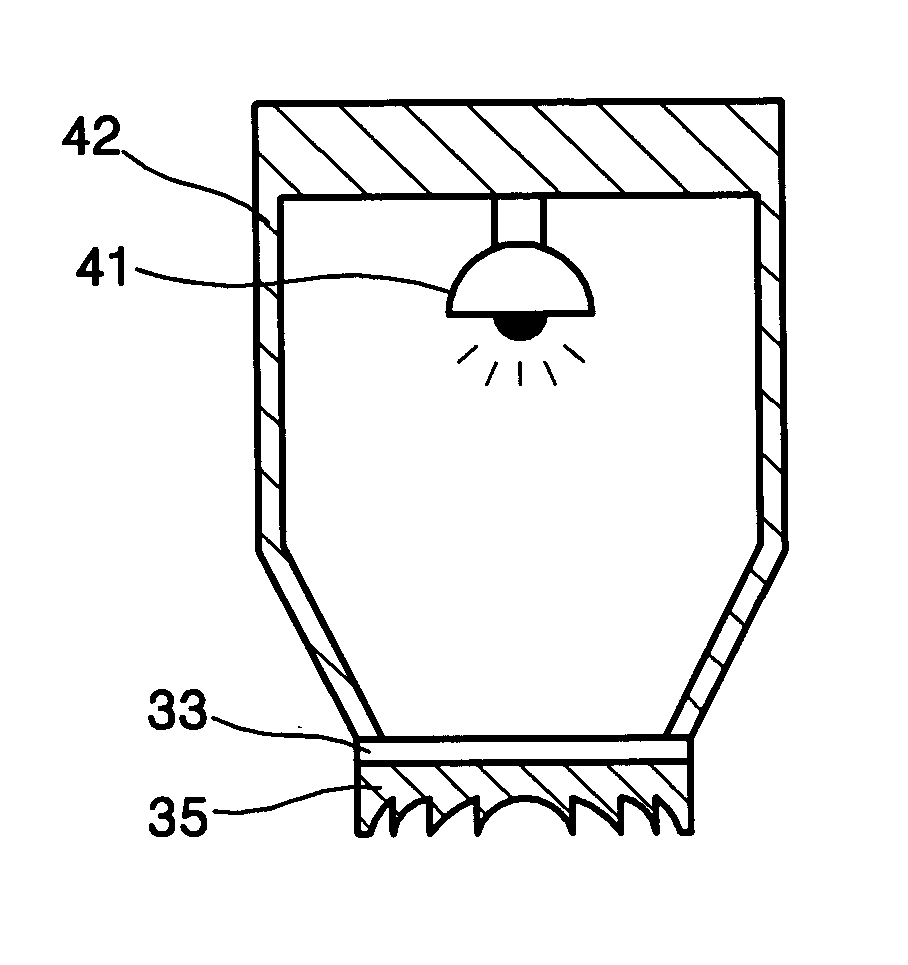 Method of fabricating diffractive lens array and UV dispenser used therein