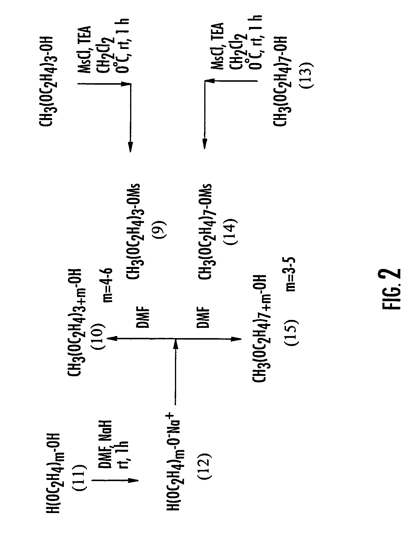 Mixtures of insulin drug-oligomer comprising polyalkylene glycol