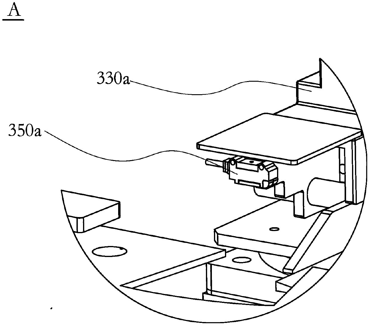 Automatic fabric cut-part turnover system and automatic fabric cut-part turnover system method