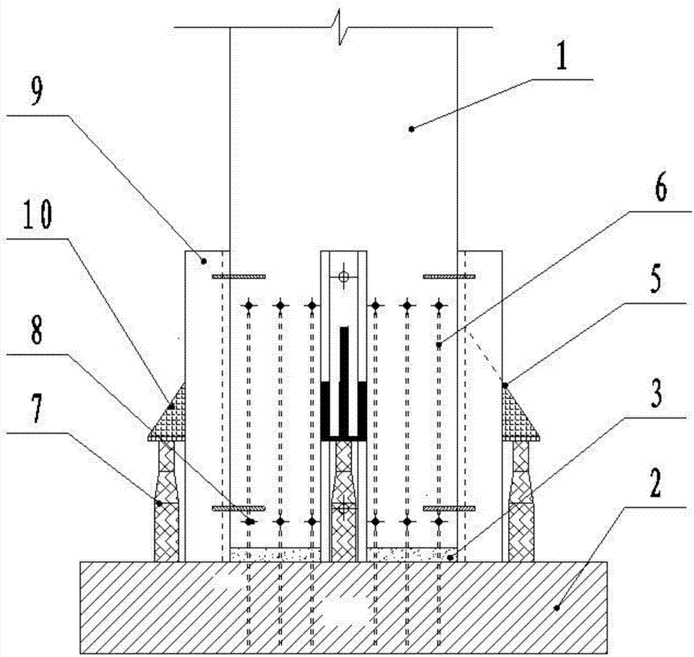 Method for installing prefabricated pier column component of prefabricated bridge