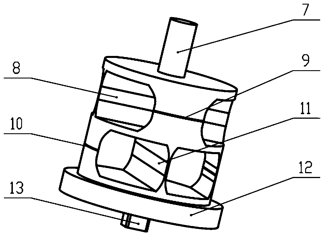 Strain type two-component surface frictional resistance measuring balance