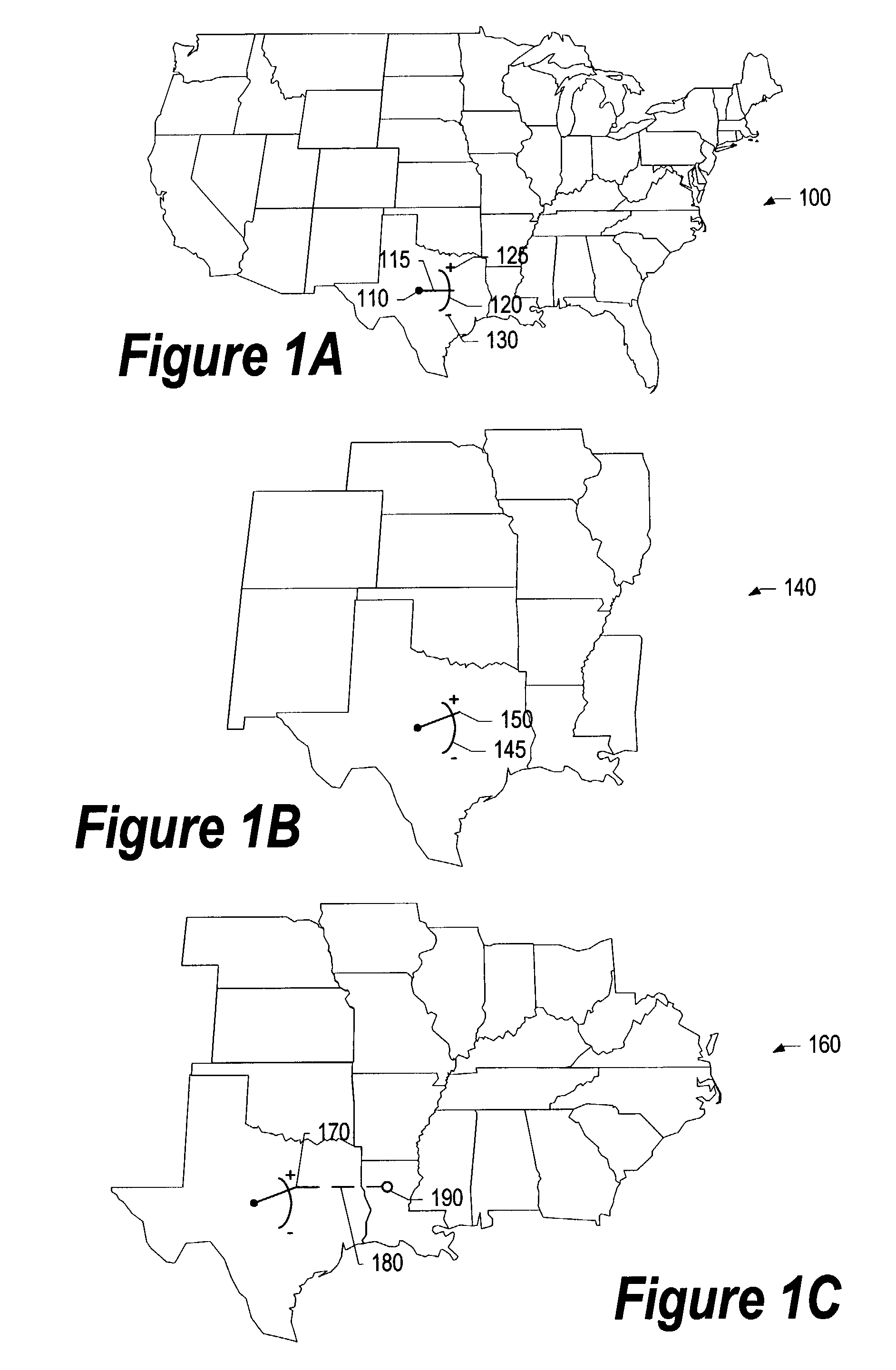 System and method for display views using a single stroke control