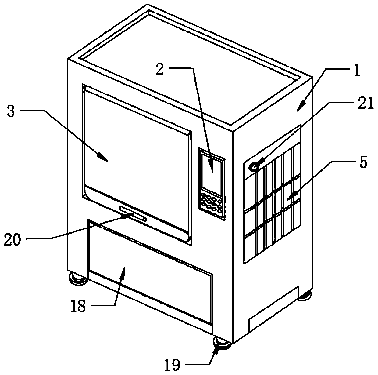 Rail-type movable glue dispensing machine