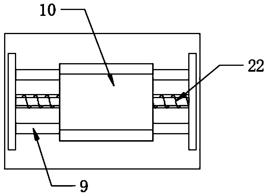 Rail-type movable glue dispensing machine