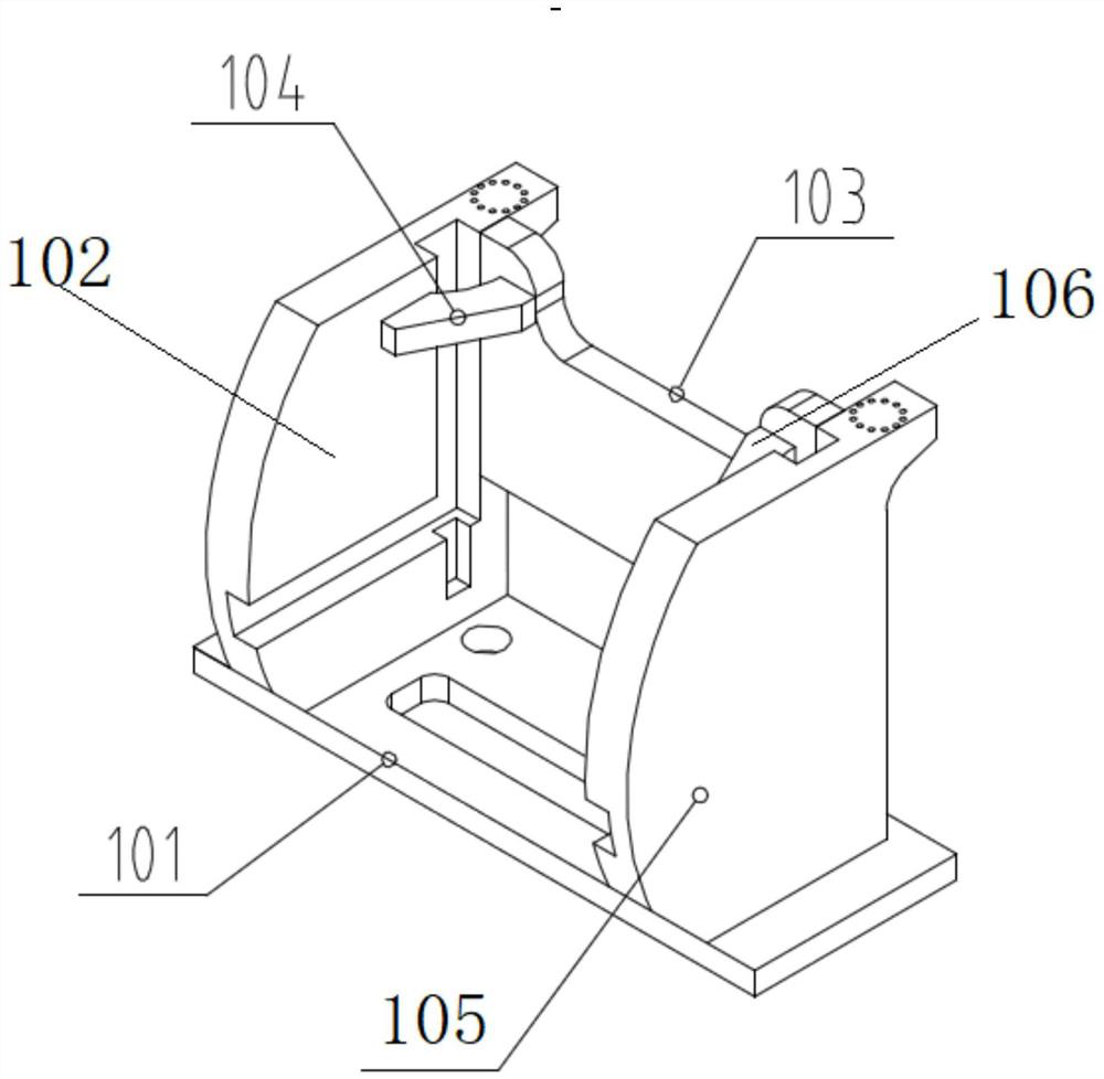 A rapid unloading device for small-diameter shield segments