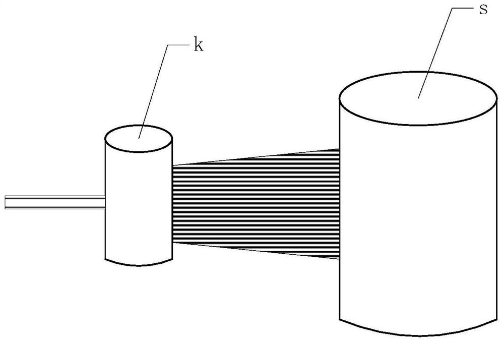 Equipment and method for laser irradiation guiding fiber coating precursor coating