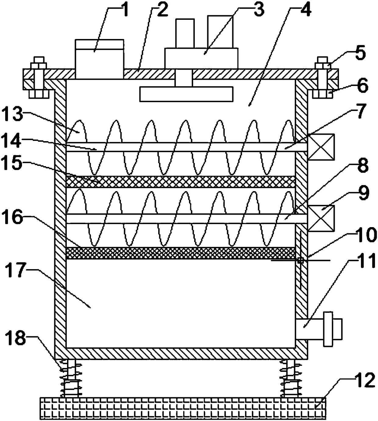 Medical damping-type medicinal material juicing apparatus