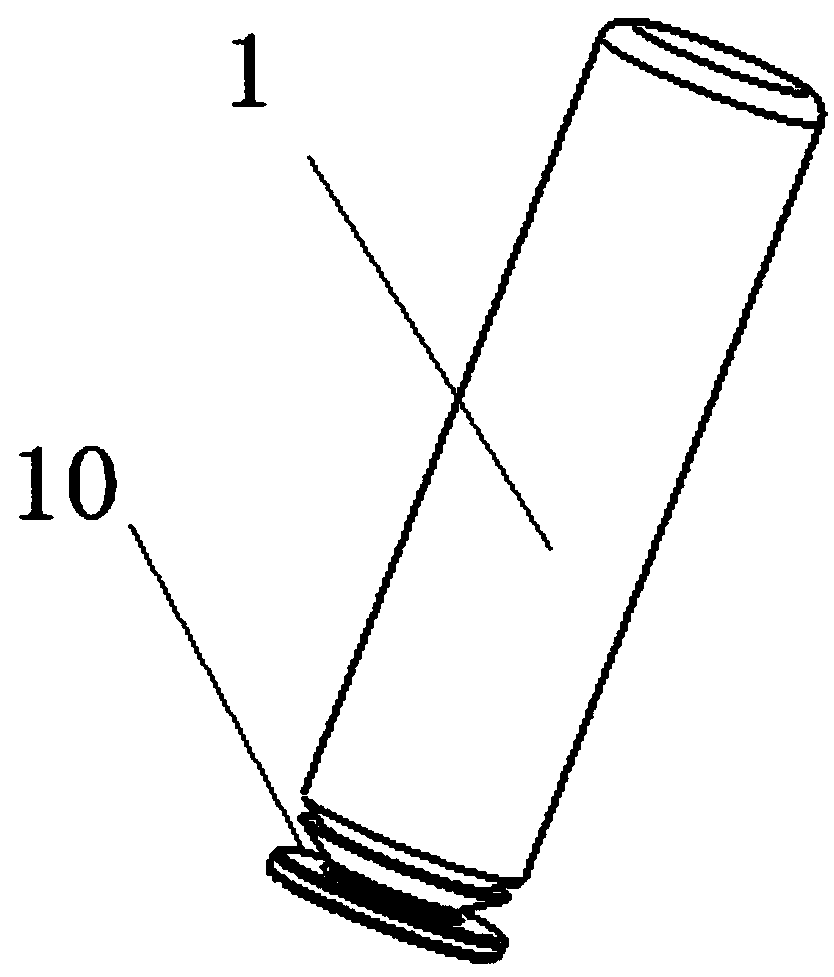 Threaded propulsion-type sample extractor