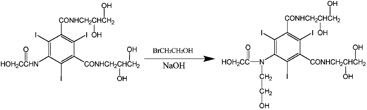 Ioversol and synthesis method thereof