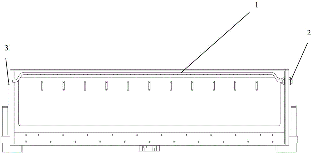 Gas curtain device for adjustment of side-opening laser system and environment isolator