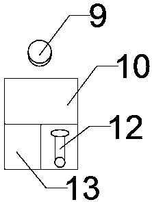 Resident floor automatic recognition device of elevator