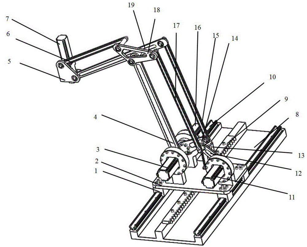 Movable five-axis robot