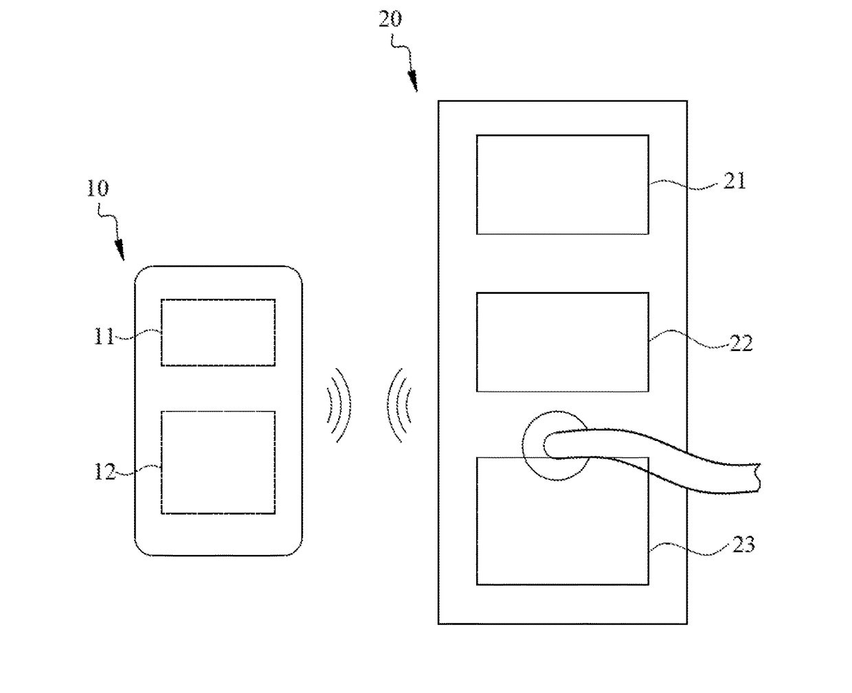 Electric lock adapted to be activated by a mobile phone and method thereof