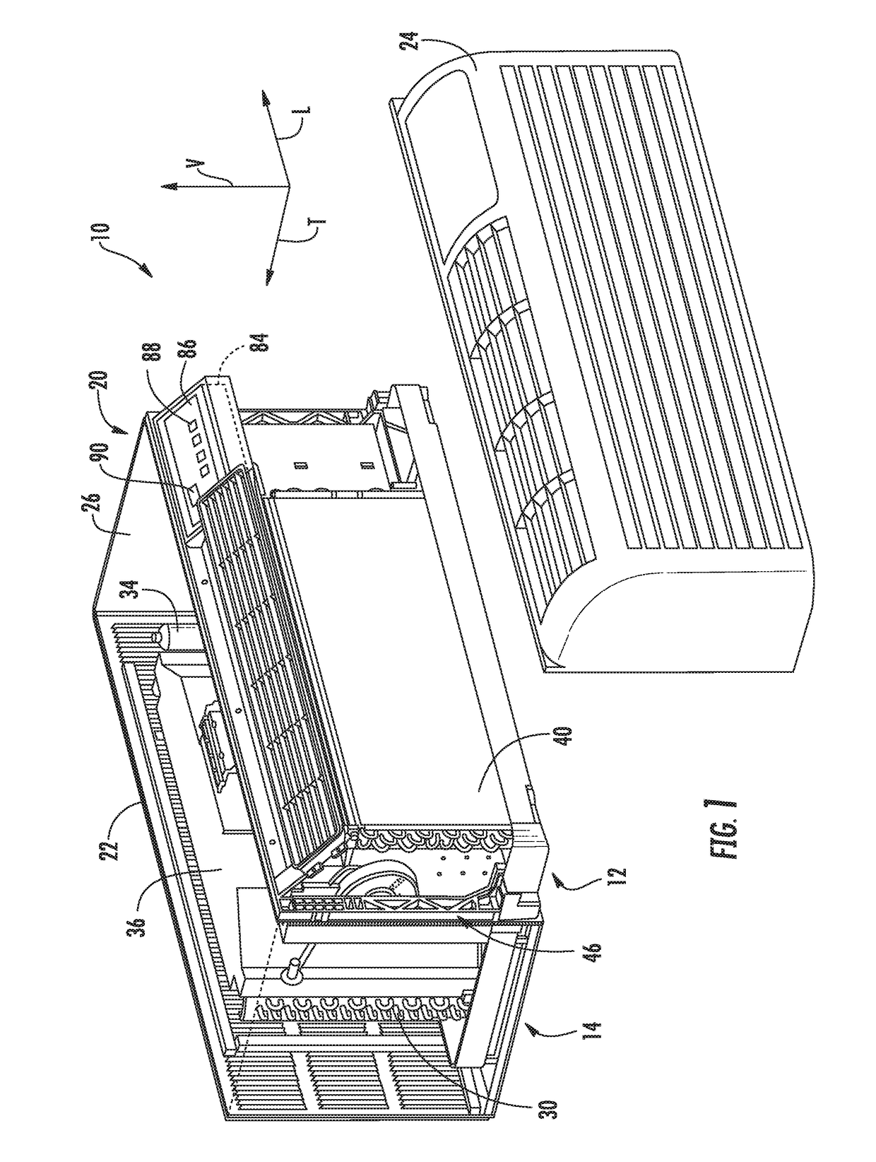 Packaged Terminal Air Conditioner Unit With Vent Door Position Detection